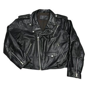 Classic Black Leather Jacket